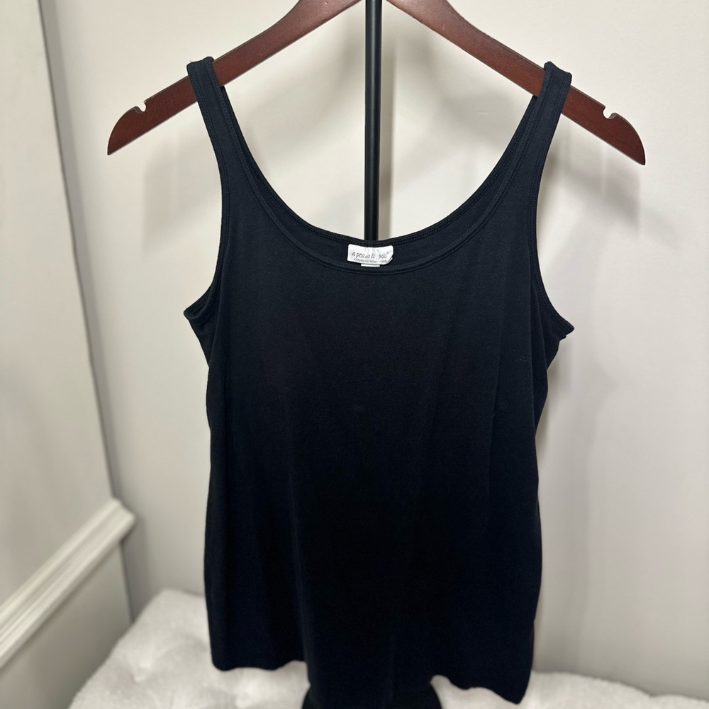 A Pea in the Pod Black Maternity Camisole